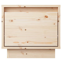 Comodino 35x34x32 cm in Legno Massello di Pino 813395