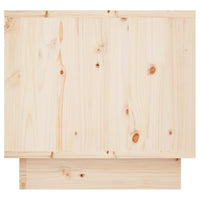 Comodino 35x34x32 cm in Legno Massello di Pino cod mxl 31130