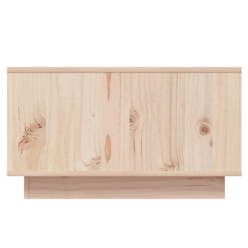 Tavolino da Salotto 55x56x32 cm Legno Massello di Pino 813405