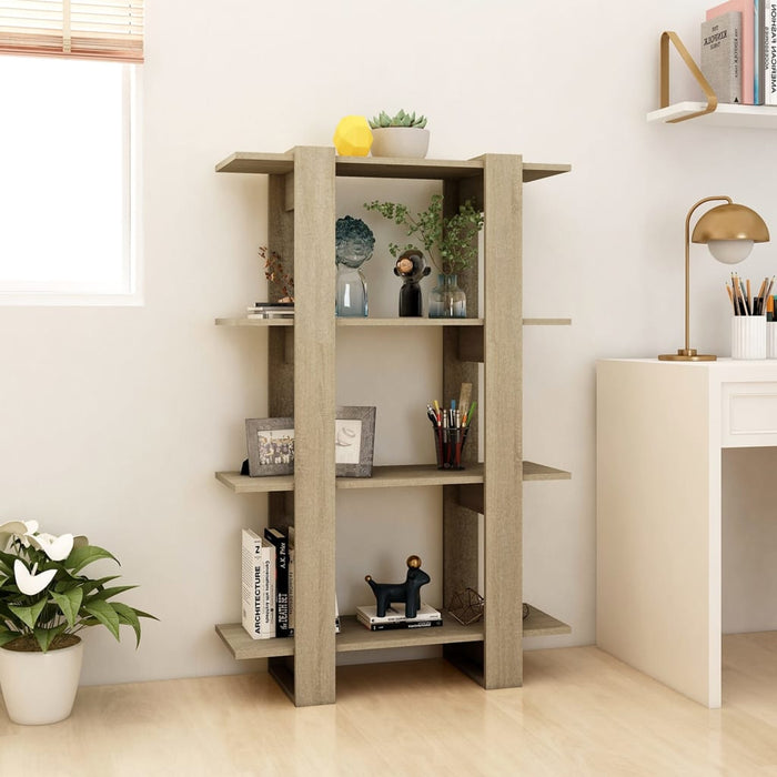 Libreria/Divisorio Rovere Sonoma 80x30x123,5 cm cod mxl 18723