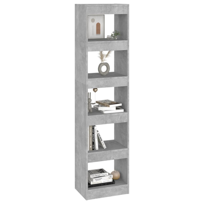 Libreria/Divisorio Grigio Cemento 40x30x166 cm cod mxl 9869