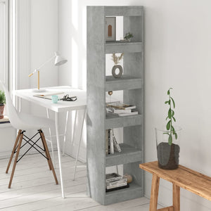 Libreria/Divisorio Grigio Cemento 40x30x166 cm cod mxl 9869