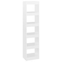 Libreria/Divisorio Bianco Lucido 40x30x166 cm cod mxl 33782