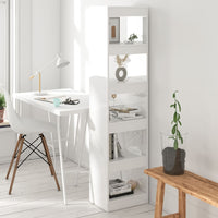 Libreria/Divisorio Bianco Lucido 40x30x166 cm cod mxl 33782