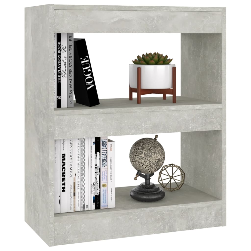 Libreria/Divisorio Grigio Cemento 60x30x72 cm cod mxl 17959
