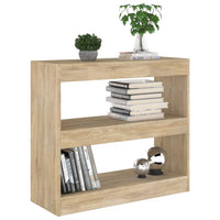 Libreria/Divisorio Rovere Sonoma 80x30x72 cm cod mxl 23953