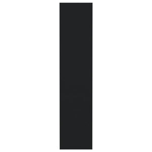 Libreria/Divisorio Nero 80x30x135 cm in Truciolato 811710