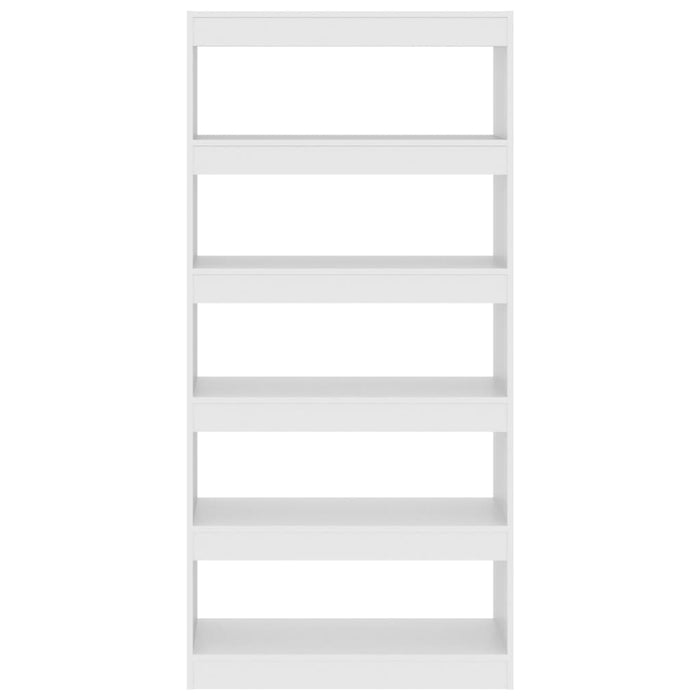 Libreria/Divisorio Bianco 80x30x166 cm in Truciolato