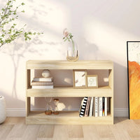 Libreria/Divisorio Rovere Sonoma 100x30x72 cm cod mxl 67406