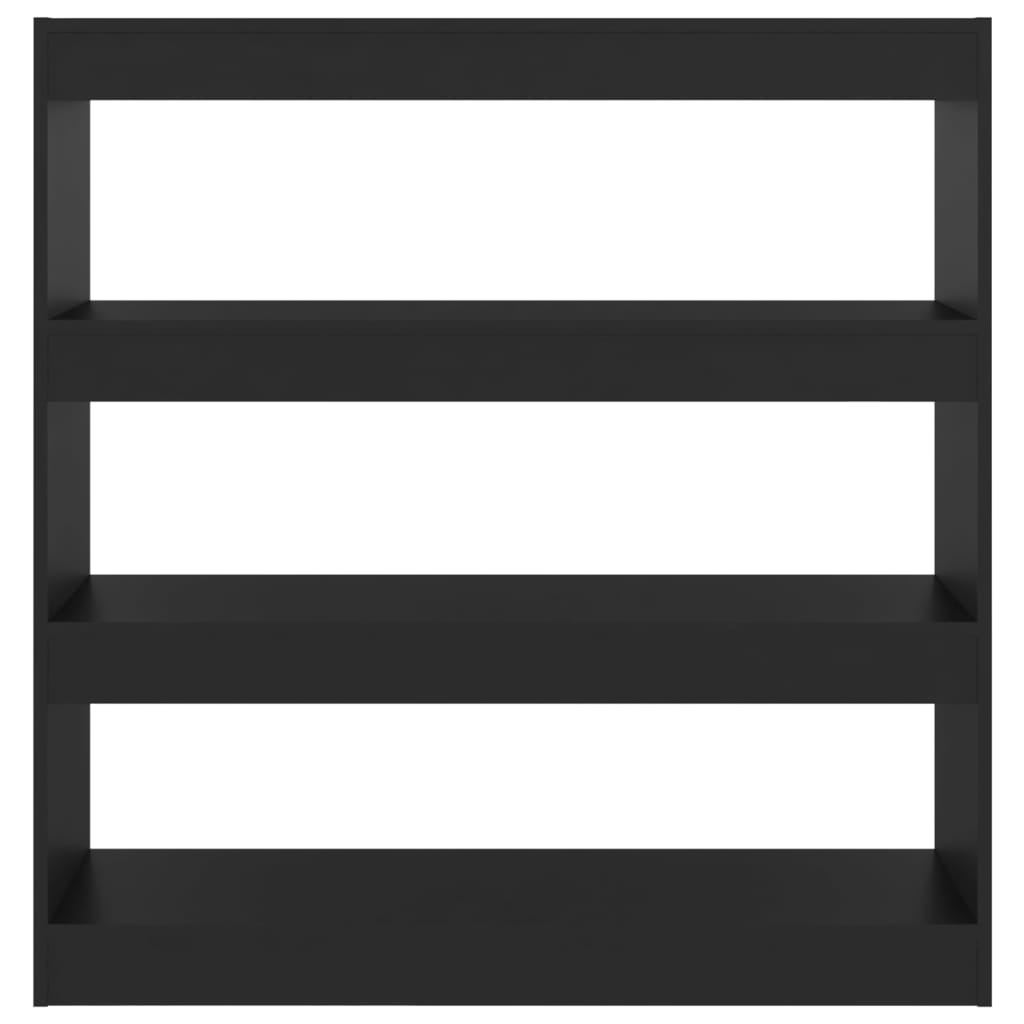 Libreria/Divisorio Nero 100x30x103 cm cod mxl 15018