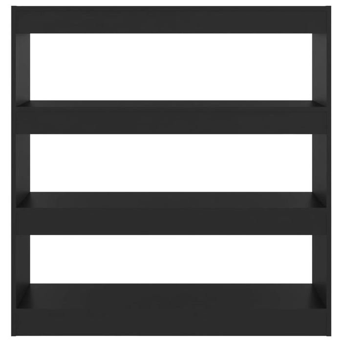 Libreria/Divisorio Nero 100x30x103 cm cod mxl 15018