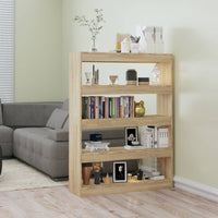 Libreria/Divisorio Rovere Sonoma 100x30x135 cm cod mxl 9054