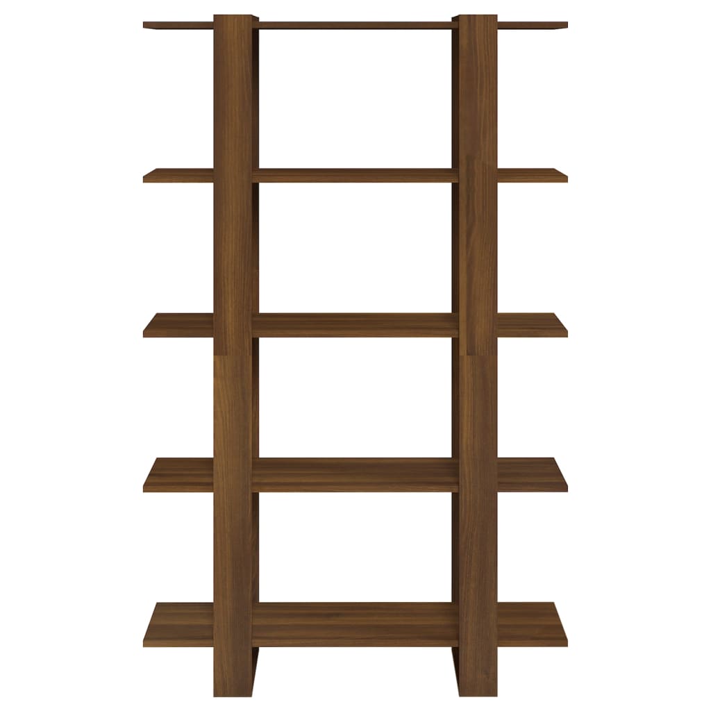 Libreria/Divisorio Rovere Marrone 100x30x160 cm 813562