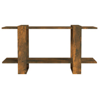 Libreria Rovere Fumo 100x30x51 cm in Legno Multistrato 813569