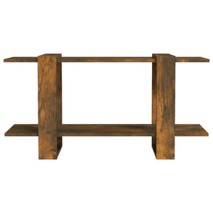 Libreria Rovere Fumo 100x30x51 cm in Legno Multistrato 813569