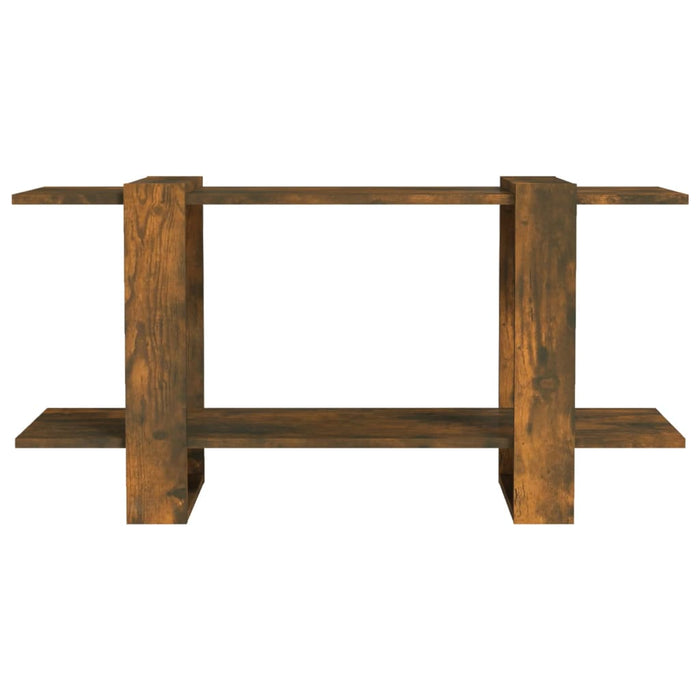 Libreria Rovere Fumo 100x30x51 cm in Legno Multistrato 813569