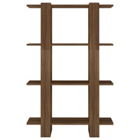 Libreria/Divisorio Rovere Marrone 80x30x123,5 cm cod mxl 18348