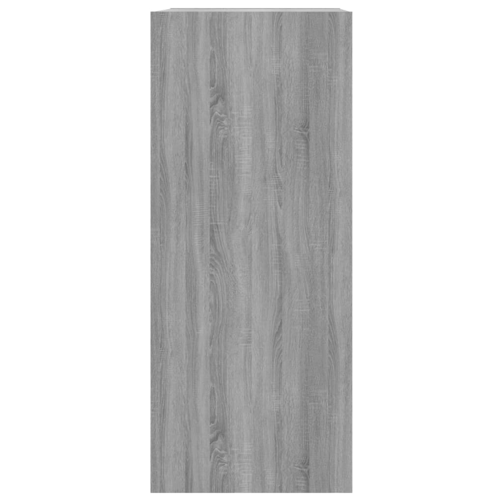 Libreria/Divisorio Grigio Sonoma 40x30x72 cm 813585