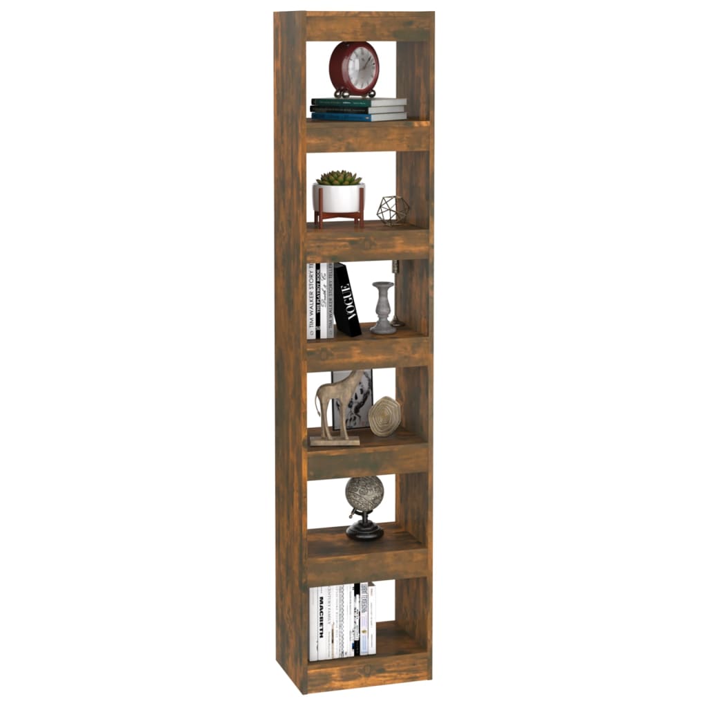 Libreria/Divisorio Rovere Fumo 40x30x198 cm cod mxl 62856