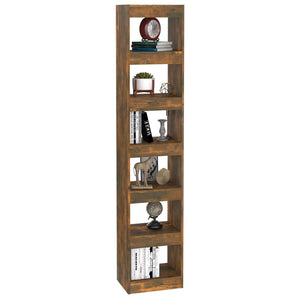 Libreria/Divisorio Rovere Fumo 40x30x198 cm cod mxl 62856