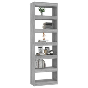 Libreria/Divisorio Grigio Sonoma 60x30x198 cm 813612