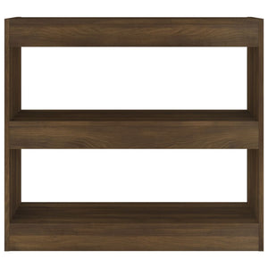 Libreria/Divisorio Rovere Marrone 80x30x72 cm 813616