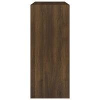 Libreria/Divisorio Rovere Marrone 80x30x72 cm 813616