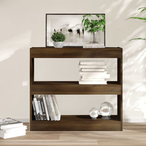Libreria/Divisorio Rovere Marrone 80x30x72 cm 813616