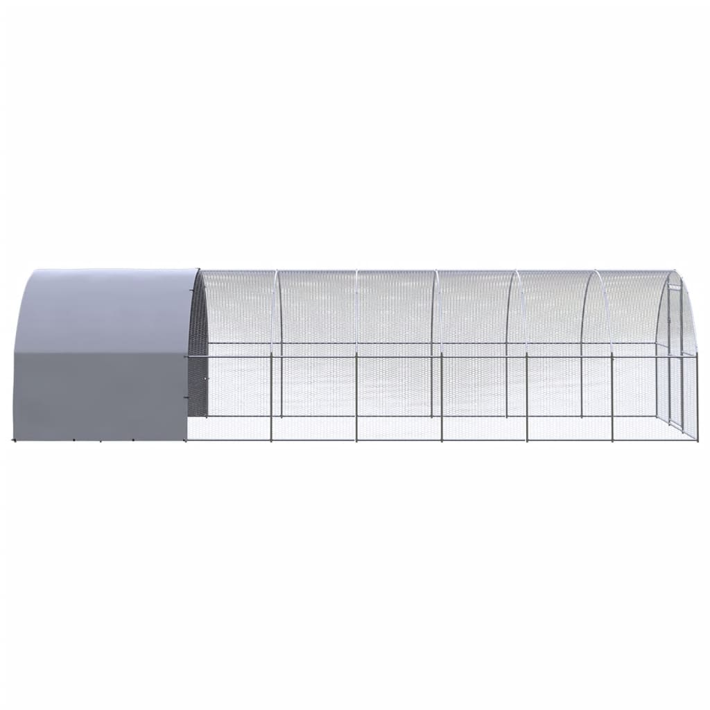 Pollaio per Esterni 3x8x2 m in Acciaio Zincato cod mxl 55879