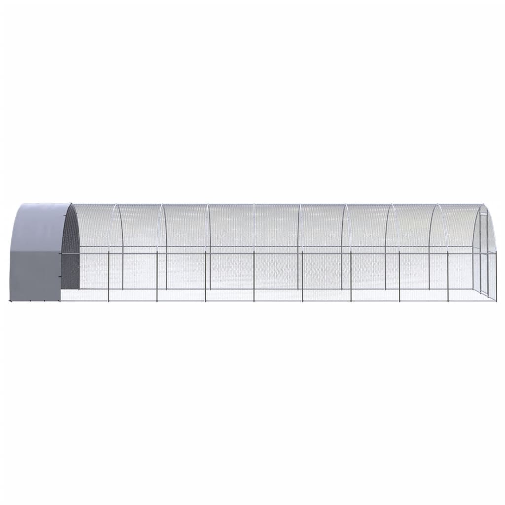 Pollaio per Esterni 3x10x2 m in Acciaio Zincato cod mxl 55877