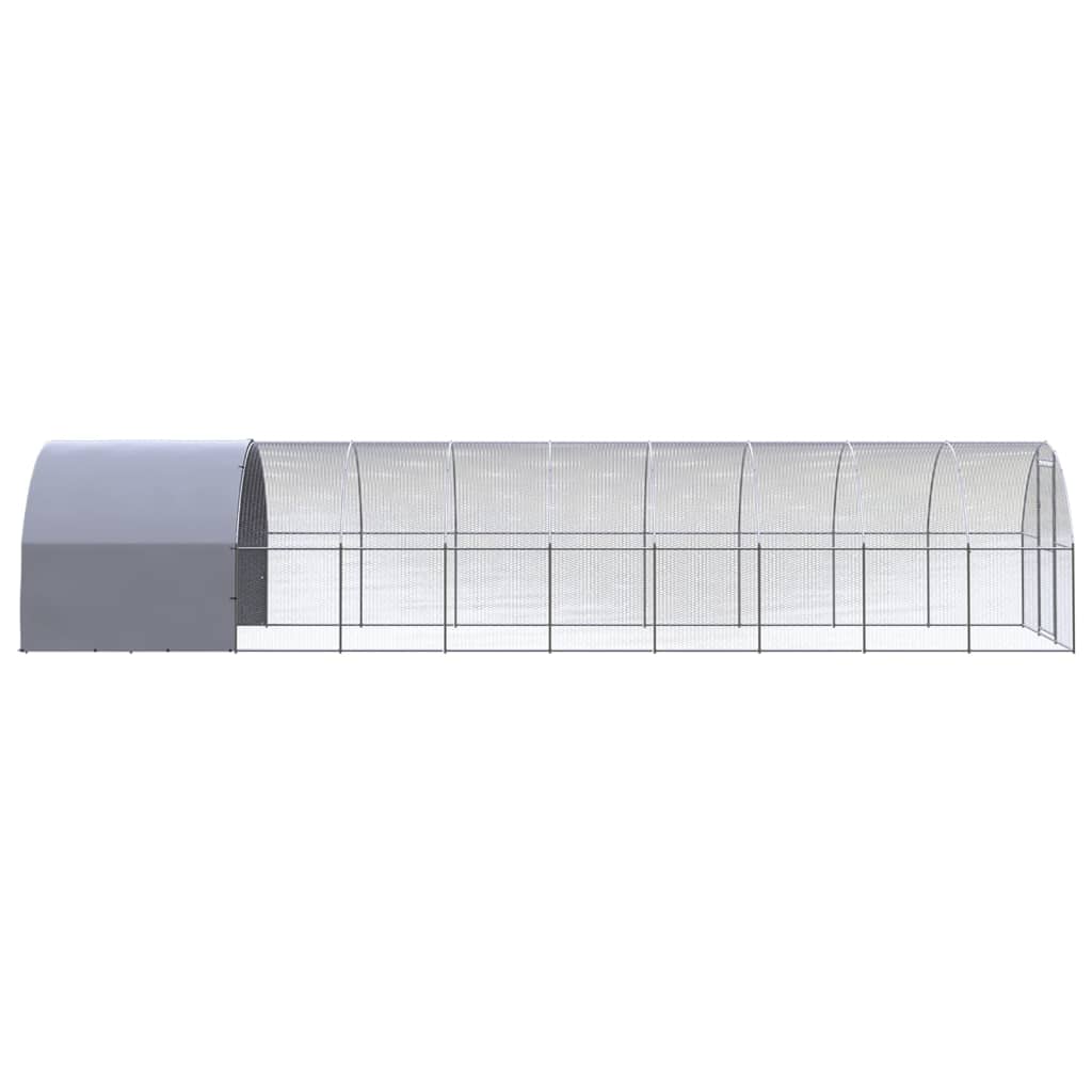 Pollaio per Esterni 3x10x2 m in Acciaio Zincato cod mxl 55877