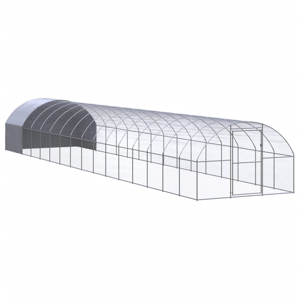 Pollaio per Esterni 3x16x2 m in Acciaio Zincato cod mxl 55876