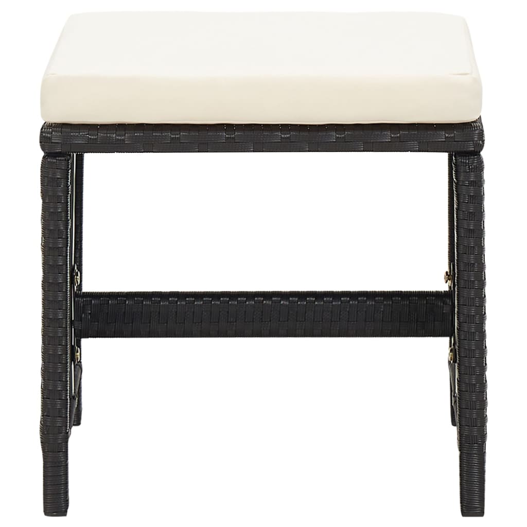 Set da pranzo mobili da giardino cuscini per mobili da esterno 21 pezzi in vimini nero resina 02_0014435