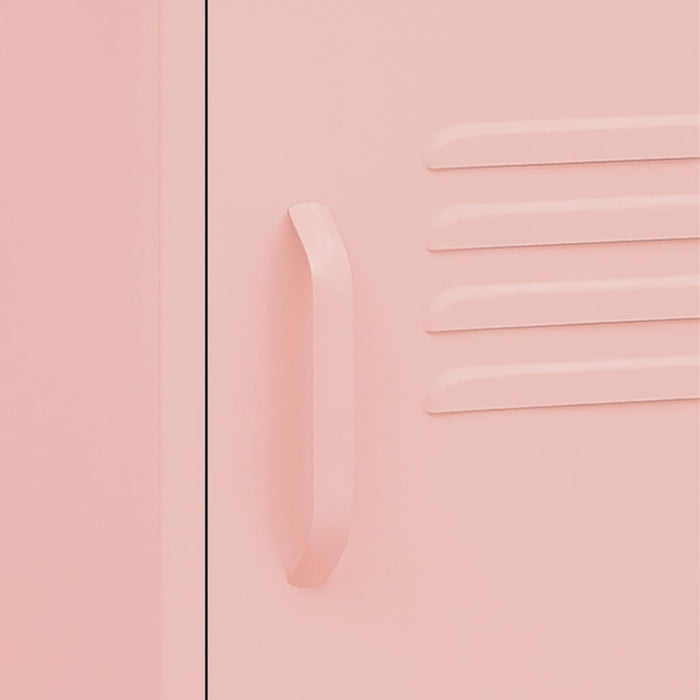 Comodini 2 pz Rosa 35x35x51 cm in Acciaio 3095209