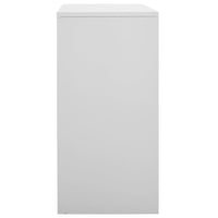 Armadietti con Chiave 5 pz Grigio Chiaro 90x45x92,5 cm Acciaio cod mxl 46426