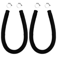 Pannelli Solari Termici Curvi per Piscina 2 pz 72,5x46 cm 3095461