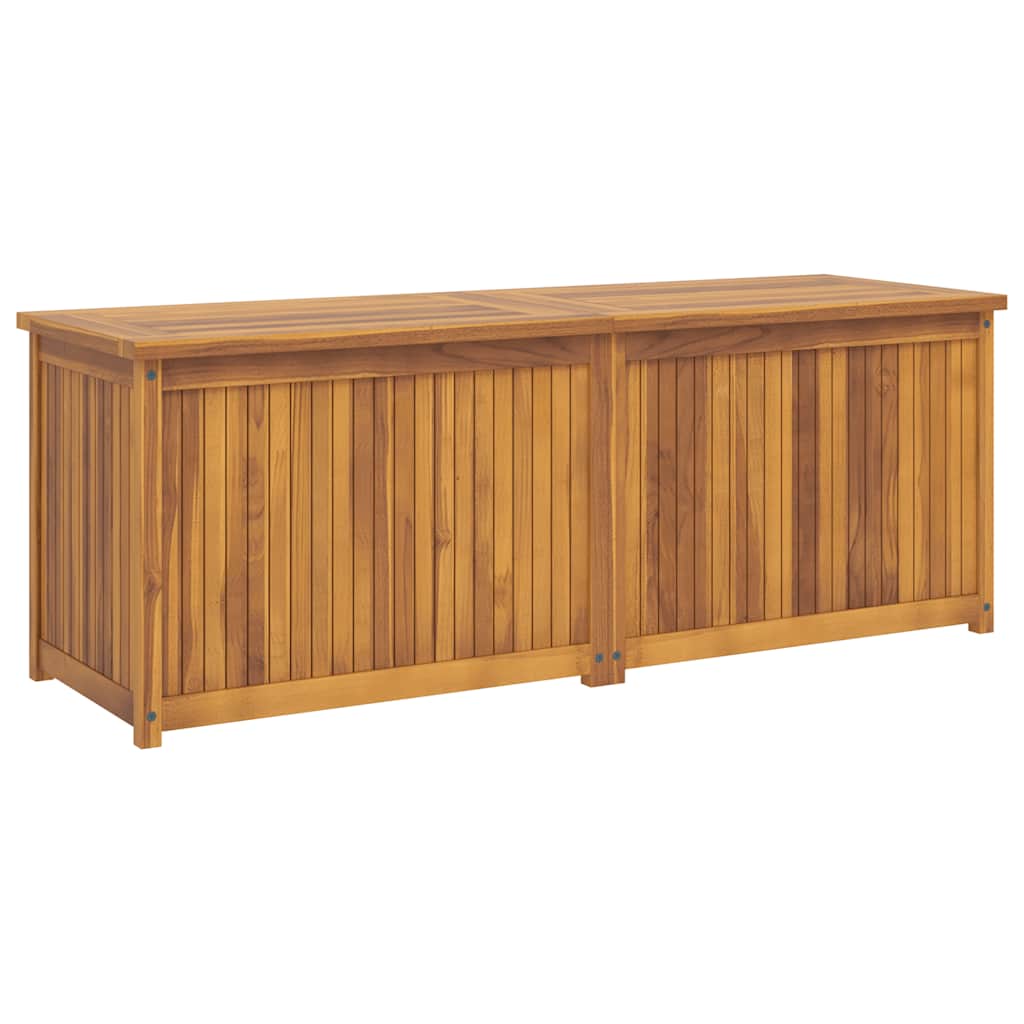 Cassa da Giardino 150x50x55 cm in Legno Massello di Teak 318733