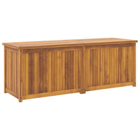 Cassa da Giardino 150x50x55 cm in Legno Massello di Teak 318733