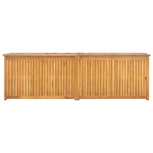 Cassa da Giardino 175x50x55 cm in Legno Massello di Teak 318734
