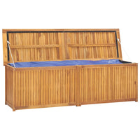Cassa da Giardino 175x50x55 cm in Legno Massello di Teak 318734