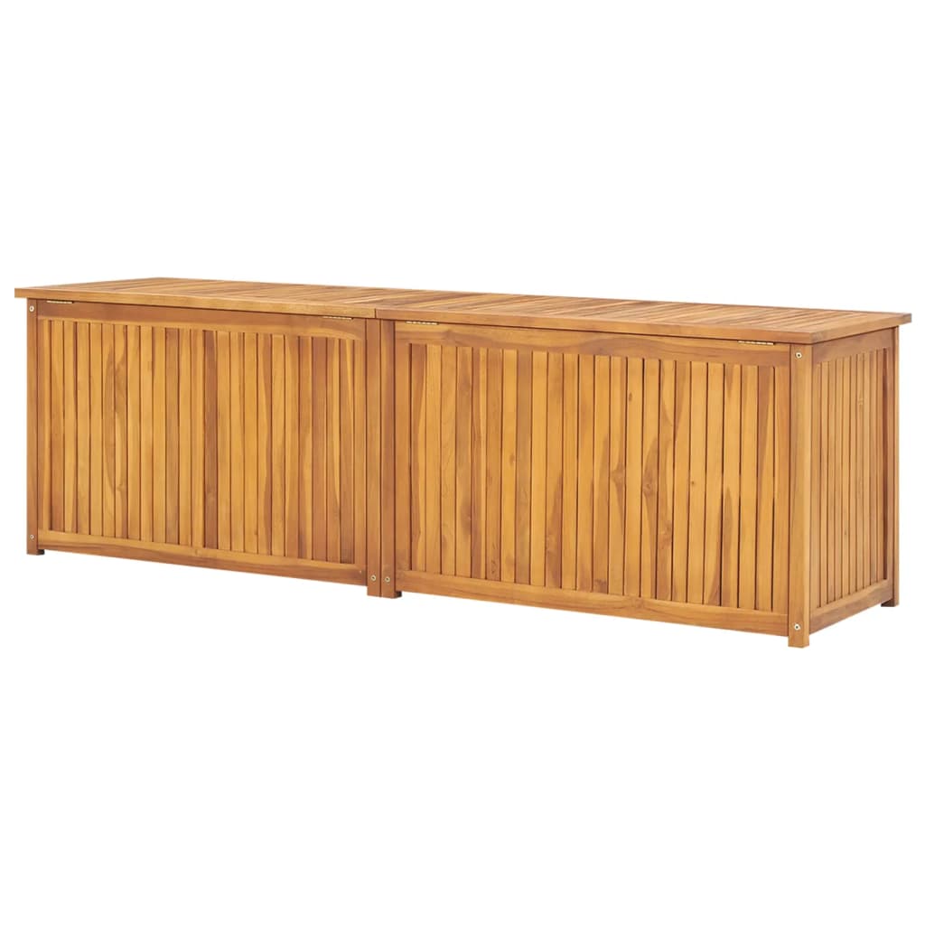 Baule da giardino 175 x 50 x 55 cm in legno massello di teak 02_0012989