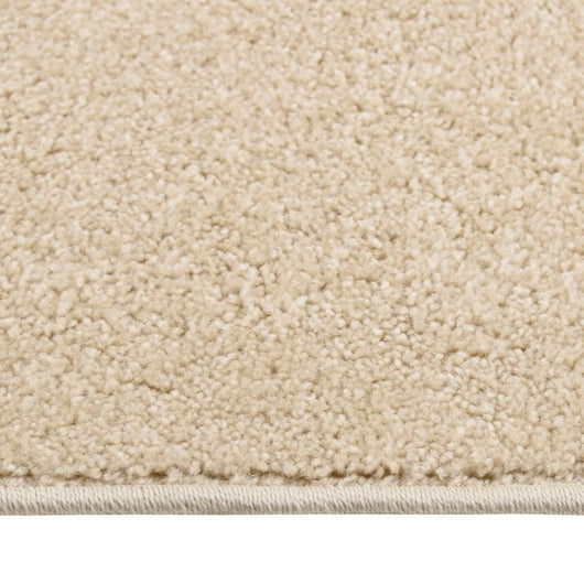 Tappeto a Pelo Corto 160x230 cm Beige 340333