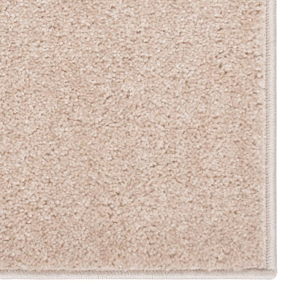 Tappeto a Pelo Corto 80x150 cm Beige Scuro cod mxl 64634