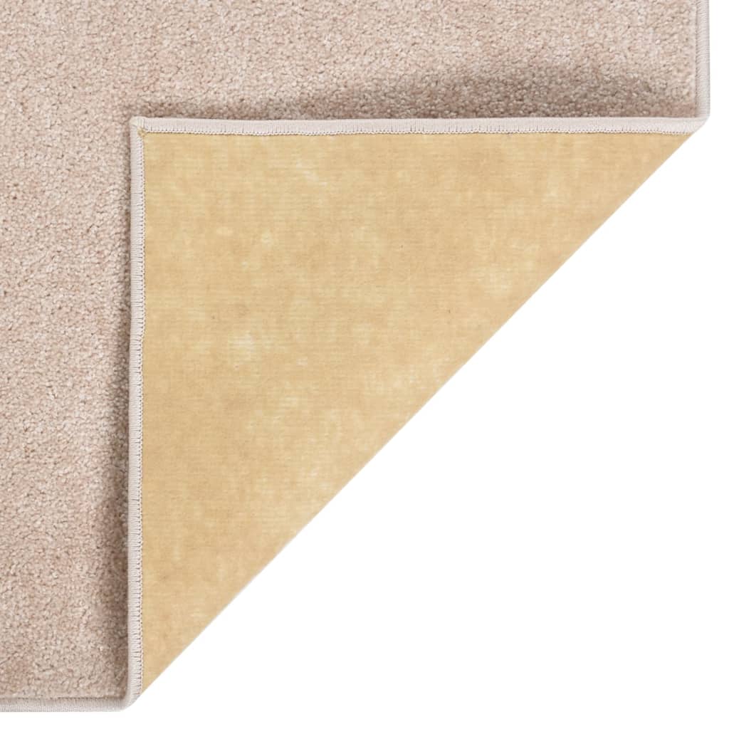 Tappeto a Pelo Corto 80x150 cm Beige Scuro cod mxl 64634