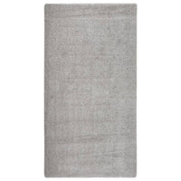 Tappeto Shaggy Grigio Chiaro 80x150 cm Antiscivolo cod mxl 76635