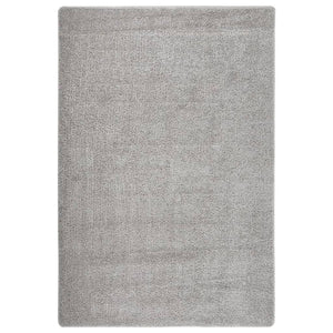 Tappeto Shaggy Grigio Chiaro 140x200 cm Antiscivolocod mxl 80378