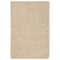 Tappeto Shaggy Crema 140x200 cm Antiscivolo cod mxl 74342