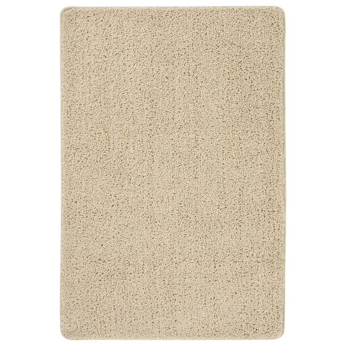 Tappeto Shaggy Crema 140x200 cm Antiscivolo cod mxl 74342