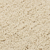 Tappeto Shaggy Crema 140x200 cm Antiscivolo 340389