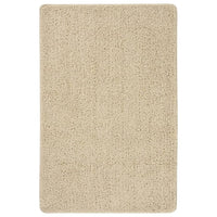 Tappeto Shaggy Crema 200x290 cm Antiscivolo cod mxl 62555